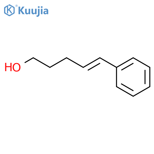 5-phenylpent-4-en-1-ol structure