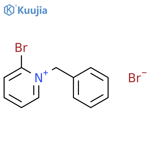Pyridinium, 2-bromo-1-(phenylmethyl)-, bromide structure