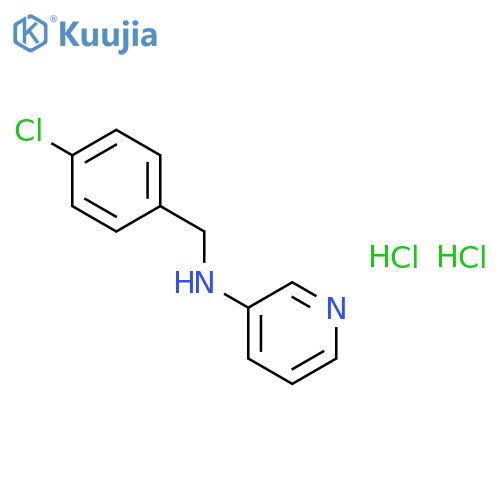 N-(4-chlorophenyl)methylpyridin-3-amine structure