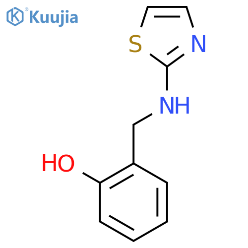 2-((Thiazol-2-ylamino)methyl)phenol structure
