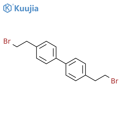 1,1'-Biphenyl, 4,4'-bis(2-bromoethyl)- structure