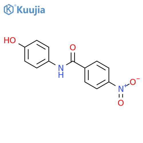 Benzamide,N-(4-hydroxyphenyl)-4-nitro- structure