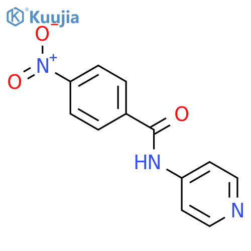 Benzamide,4-nitro-N-4-pyridinyl- structure