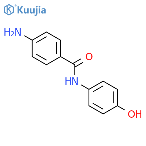 4-amino-N-(4-hydroxyphenyl)benzamide structure