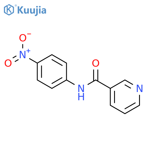 N-(4-nitrophenyl)nicotinamide structure