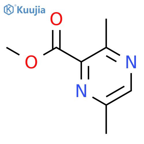 methyl 3,6-dimethylpyrazine-2-carboxylate structure