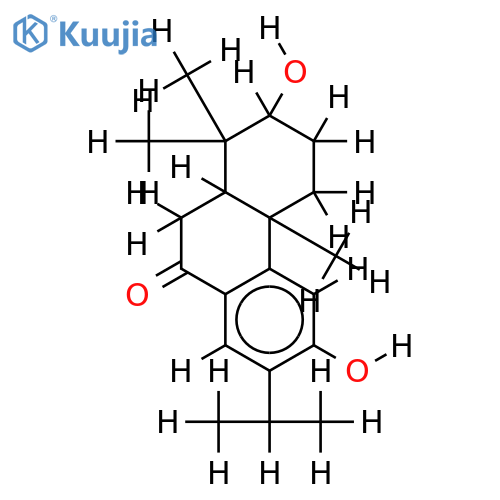 3beta-hydroxy-5,6-dehydrosugiol structure
