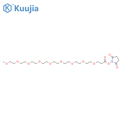 mPEG 8-CH2CH2COONHS Ester structure