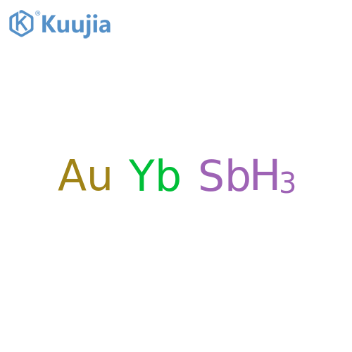 Antimony, compd. with gold and ytterbium (1:1:1) structure