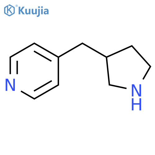 4-(pyrrolidin-3-ylmethyl)pyridine structure