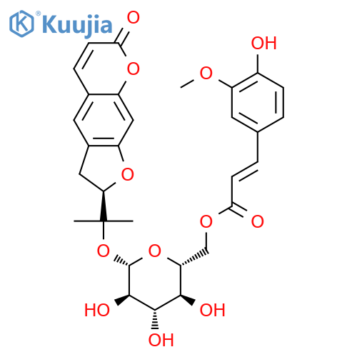 6'-Feruloylnodakenin structure