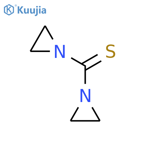 Aziridine,1,1'-carbonothioylbis- (9CI) structure