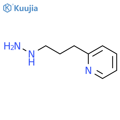 2-(3-hydrazinylpropyl)pyridine structure