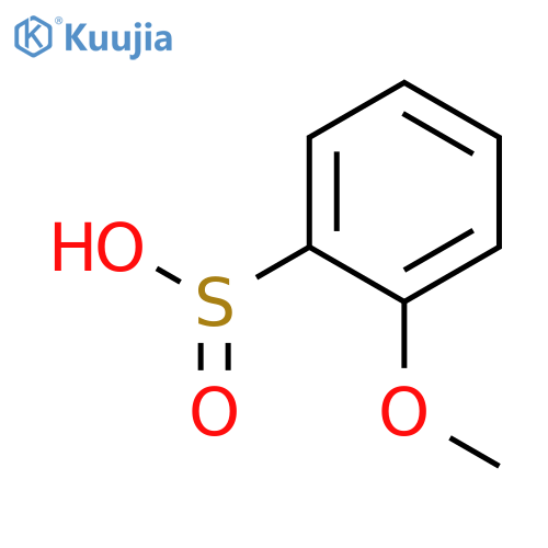 Benzenesulfinic acid,2-methoxy- structure