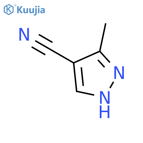 5-methyl-1H-pyrazole-4-carbonitrile structure