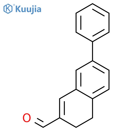 2-Naphthalenecarboxaldehyde, 3,4-dihydro-7-phenyl- structure