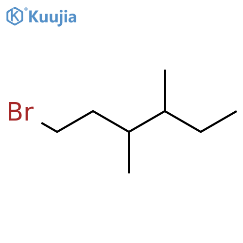Hexane, 1-bromo-3,4-dimethyl- structure