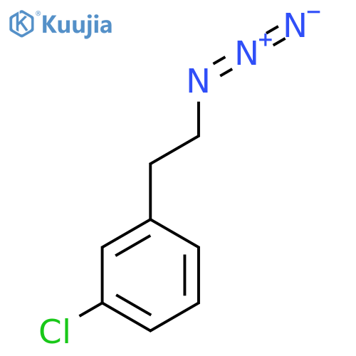 1-(2-azidoethyl)-3-chlorobenzene structure