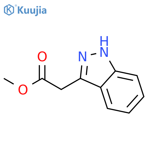 Methyl 2-(1H-indazol-3-yl)acetate structure