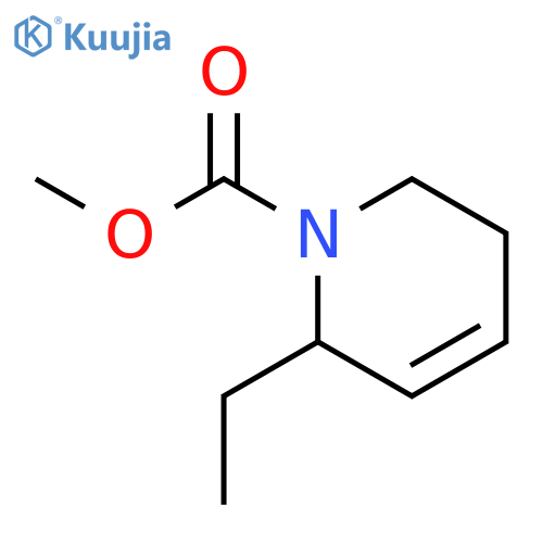 1(2H)-Pyridinecarboxylic acid, 2-ethyl-5,6-dihydro-, methyl ester structure