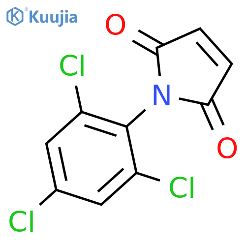 N-(2,4,6-Trichlorophenyl)maleimide structure