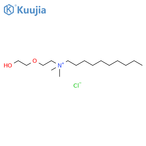 1-Decanaminium, N-[2-(2-hydroxyethoxy)ethyl]-N,N-dimethyl-, chloride structure