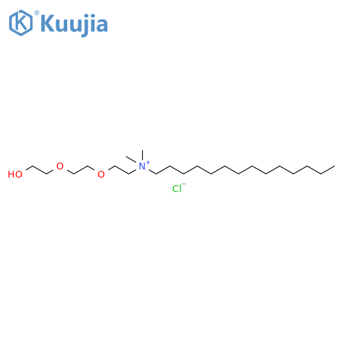 1-Tetradecanaminium,N-[2-[2-(2-hydroxyethoxy)ethoxy]ethyl]-N,N-dimethyl-, chloride structure