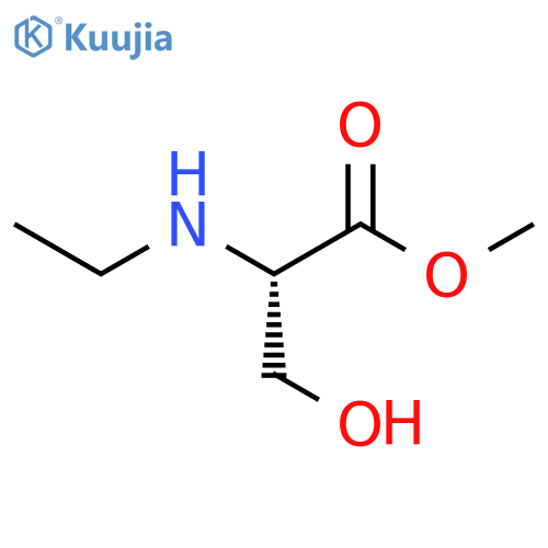 N-Ethyl-L-serine methyl ester structure
