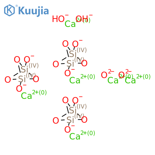 Hexacalcium;1,3-dioxido-2,4,5-trioxa-1,3-disilabicyclo[1.1.1]pentane;oxygen(2-);dihydroxide structure