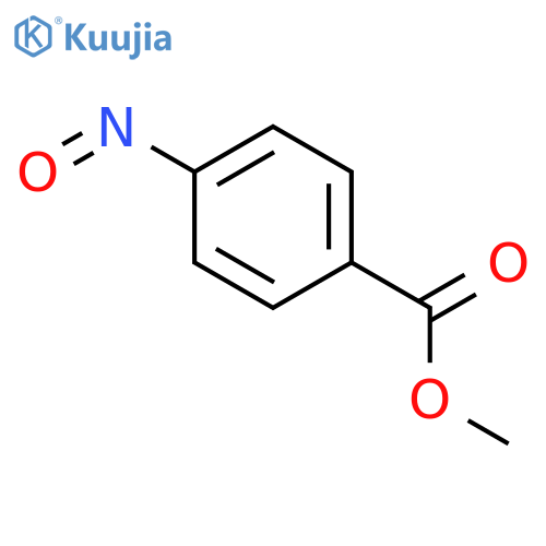 Benzoic acid, 4-nitroso-, methyl ester structure
