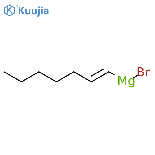 Magnesium, bromo-1-heptenyl- structure