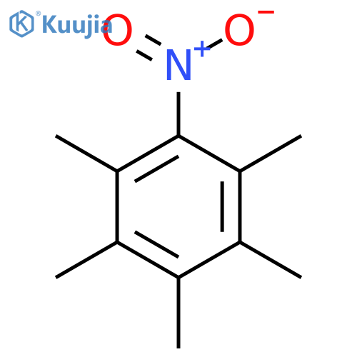 1,2,3,4,5-pentamethyl-6-nitrobenzene structure