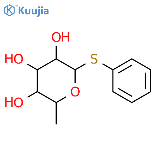 Phenyl 1-Thio-α-L-rhamnopyranoside structure
