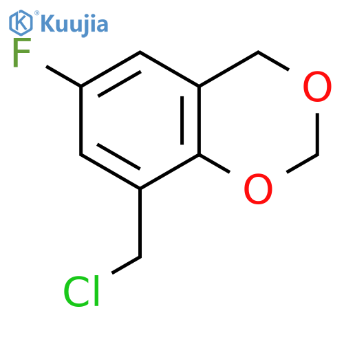8-(Chloromethyl)-6-fluoro-4H-1,3-benzodioxine structure