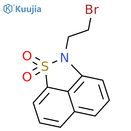 3-(2-bromoethyl)-2lambda6-thia-3-azatricyclo6.3.1.0,4,12dodeca-1(11),4(12),5,7,9-pentaene-2,2-dione structure