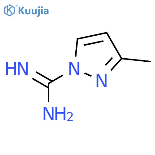 1H-Pyrazole-1-carboximidamide, 3-methyl- structure