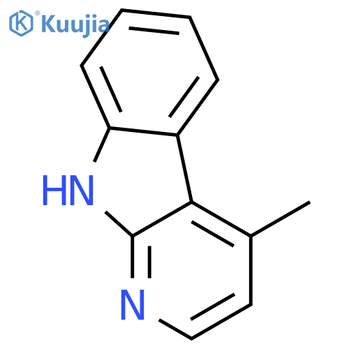 9H-Pyrido[2,3-b]indole,4-methyl- structure