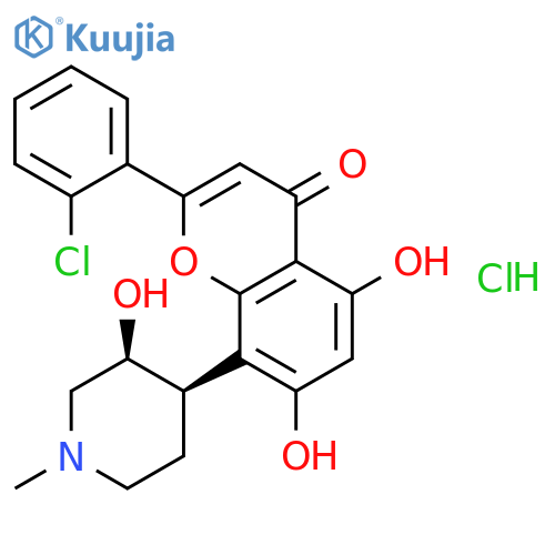 Flavopiridol hydrochloride structure