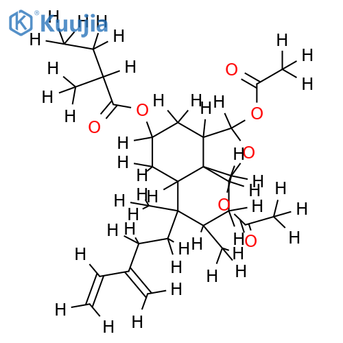 ent-2beta-(2-methyl)butoxy-3,4-dihydro-4alpha-isozuelanin structure