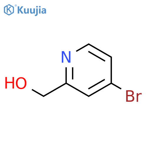 (4-Bromopyridin-2-yl)methanol structure