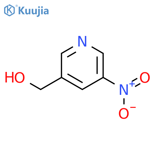 5-nitro-3-Pyridinemethanol structure