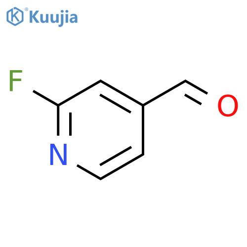 2-Fluoropyridine-4-carbaldehyde structure