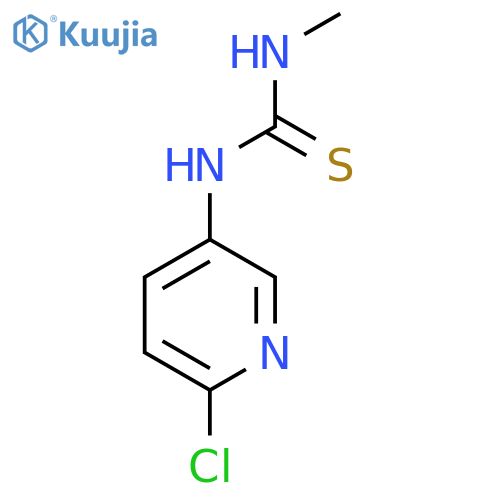1-(6-Chloropyridin-3-yl)-3-methylthiourea structure
