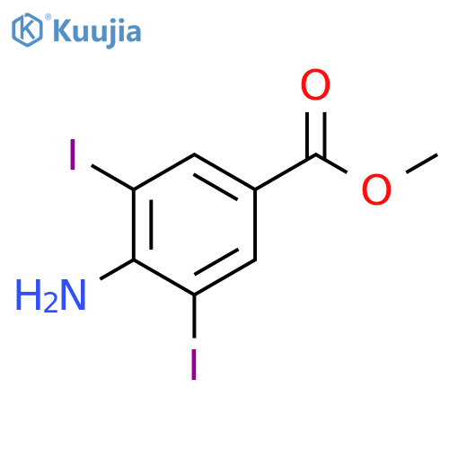 Methyl 4-amino-3,5-diiodobenzoate structure