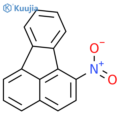 Fluoranthene, 1-nitro- structure