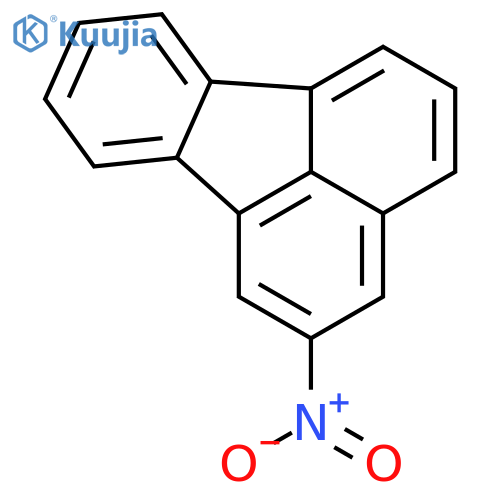 Fluoranthene, 2-nitro- structure