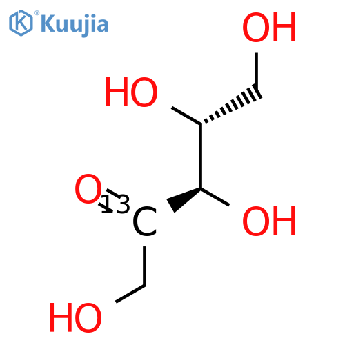 D-erythro-2-Pentulose-2-13C(9CI) structure