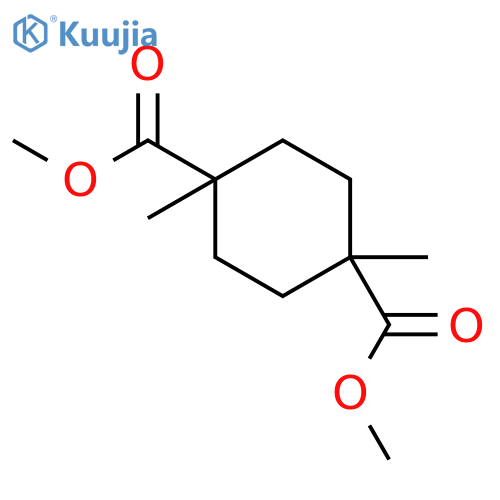 1,4-CYCLOHEXANEDICARBOXYLIC ACID, 1,4-DIMETHYL-, DIMETHYL ESTER structure