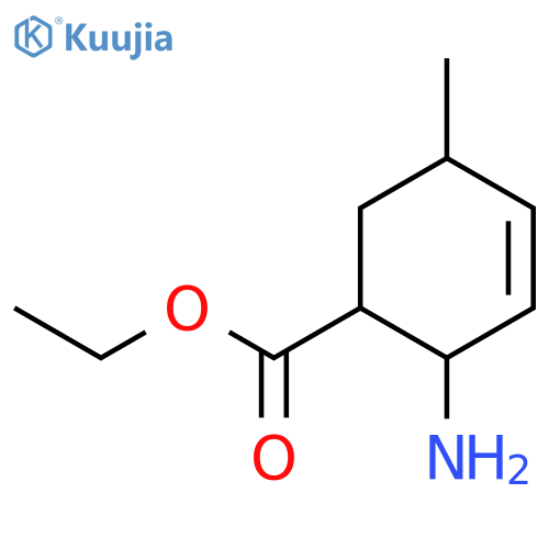3-Cyclohexene-1-carboxylic acid, 2-amino-5-methyl-, ethyl ester structure