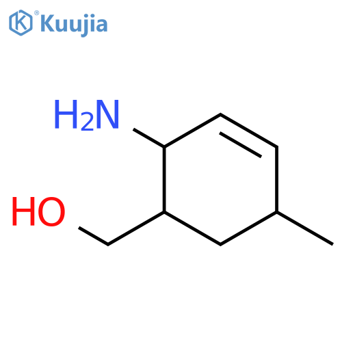 3-Cyclohexene-1-methanol,2-amino-5-methyl- structure